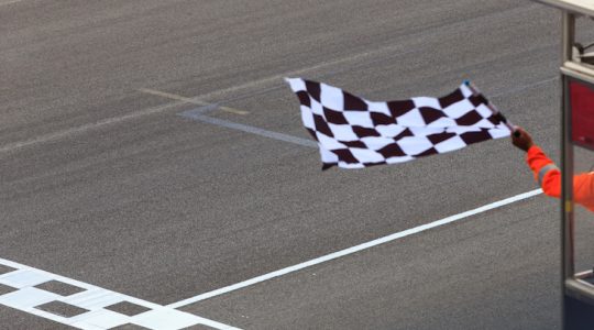 F1 Racing Checkered Flag
