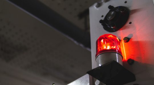 Red Light Spells Danger