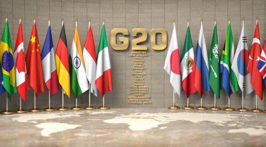 Mercados a la baja expectantes a la reunión del G20