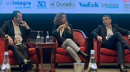 Jimena Llosa, en el evento “Perú Markets & Investments